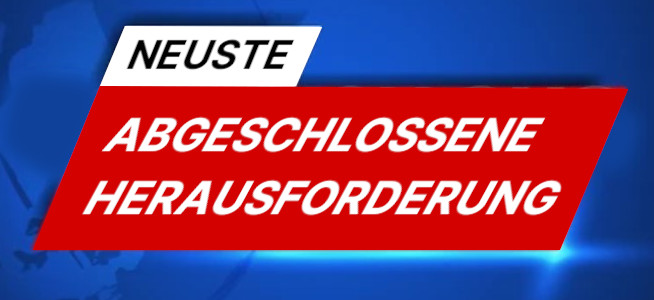 last completed challenge